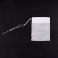 100 Pcs Disposable Empty Tea Bag String Heat Seal Filter Paper