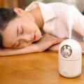 New Cartoon Humidifier Usb Mute Cute Pet Aroma Diffuser, White
