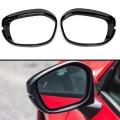 For 11th Honda Civic 2022 Rearview Mirror Cover Decorative,black