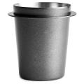Coffee Dosing Cup, Stainless Steel Dosing Cup Accessories(black)