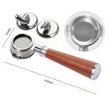 Coffee Machine Handle Stainless Steel 58mm E61 Universal , A Red