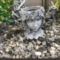 Retro Goddess Statue Succulent Flowerpot, Planter with Drainage Hole