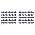 Adjustable Cable Clips Adhesive Nylon Wire Clamps Black 50 Pcs