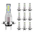 White 6000k 6smd Bulbs Car Head Light Fog Lamp Turn Signals