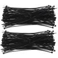 100 Pcs 150 X 1.8mm Electrical Cable Tie Wrap Nylon Fastening Black