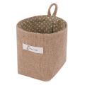 Cotton Linen Flower Pot Hanging Jute Storage Bagyellow Point