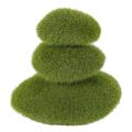 300pcs 3 Size Artificial Moss Rocks Decorative, Green Moss Balls