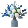 Artificial Flower &vase Fake Hydrangea , for Home Office Party Decor