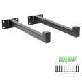 2 Pieces Shelf Bracket Shelf Support Heavy Duty Bracket Shelf(20cm)