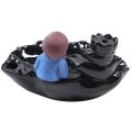 Little Monk Backflow Incense Burner Ceramic