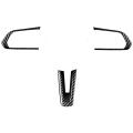 Carbon Fiber Steering Wheel Frame Cover, for Mazda 3 Cx-30 2019 2020