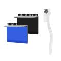 2pcs Sink Squeegee Cleaner and Countertop Brush with A Cleaning Brush