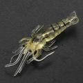 10pcs/lot 4cm Fishing Soft Shrimp Lure Pesca Lure Close Carp Jig