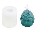 Silicone Candle Mold Candle Making Supplies Easter Egg Diamond (b)