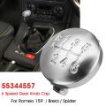 2x Gear Shift Knob Cap Cover for Alfa Romeo 159 Brera Spider