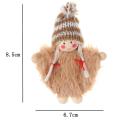 2pcs Christmas Angel Dolls Xmas Tree Decor New Year Gifts for Home A