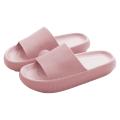 Indoor Thick Bathroom Slippers Non-slip Flip Flops Men Women Shoes C