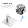Self Adhesive Toilet Roll Holder,4 Adhesive Hooks,no Drilling Silver