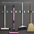 Broom Mop Holder Wall Mounted, 4pcs Broom Holder