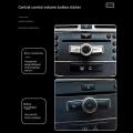 Car Button Sticker Cover Trim for Benz W204 C E Class Glk 2012-2015