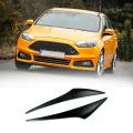 Front Headlight Cover Head Light Lamp Eyelid Eyebrow Trim for Ford