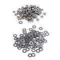 Metric M3 Hex Nuts 304 Stainless Steel Fastener Din934 100pcs