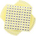 100 Sheets Number Labels Stickers 1-100 Numbers Round Stickers