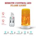 Usb Rechargeable Flame Effect Table Lamp, Led Simulated Fire