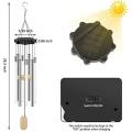 2 Pcs Solar Wind Chimes with Variable Colors, Led Wind Chimes