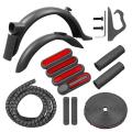 Coloured Mudguard Kit for Xiaomi M365 1s Pro 2 Scooter Fender Line,4