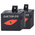 2pcs Evictor Eye Waterproof Design Solar Powered Animal Repeller