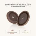 Reusable Cap for Nespresso Vertuo Capsules Silicone Lid Cover
