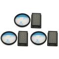 6 Sets Vacuum Cleaner Accessories Filter Mesh Hepa Filter Cotton