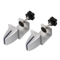 2pcs Sneeze Guard Bracket Clamp for 1/8 Inch to 1 Inch Acrylic Panels