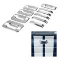 External Door Handle Covers for 2004-2019 Ford F-150 Silver