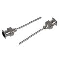 Stainless Steel Luer Lock Dispensing Needle Tip, 18 Gauge,(pack Of 6)