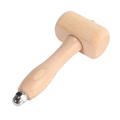 Wooden Leathercraft Carving Hammer Sew Leather Tool Kit (wooden)