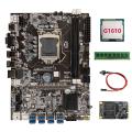 B75 Usb Btc Mining Motherboard+g1610 Cpu+ddr3 4gb 1600mhz Ram+ssd