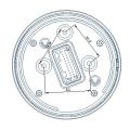 Universal Lcd Digital Speedometer Odometer Tachometer Cylinders Gear