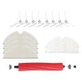 15pcs Detachable Main Side Brush Mop Cloth for T8 / Q7 Max / Max+