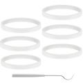Rubber Washer 10cm Sealing Washer White O-ring Replacement Part