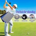 3 Pcs Tri-fold Golf Towel with Loop Clip for Hanging On Golf Club
