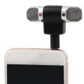 Mini 3.5mm Jack Stereo Microphone Recording Microphone for Smartphone