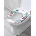 Lovely Cartoon Toilet Seat Cover Washable Waterproof Toilet Mat Pad B