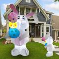 1.75m Inflatable Easter Bunny Led Lamp Inflatable Model Toys-uk Plug