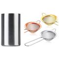 3 Pieces Cocktail Strainer Stainless Steel Tea Strainers Conical