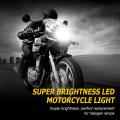 Novsight Motorcycle Headlight H4 Led 5000lm 6000k 25w Hi-lo Lights