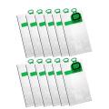 12pcs Replacement Dust Bag Set for Vorwerk Household Appliance Part