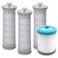 Replacement Filter Kit, 3 Pack Pre Filters with 1 Premium Filter