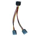 6in Sata Power Y Splitter Cable Adapter - M/f (power Cable)
